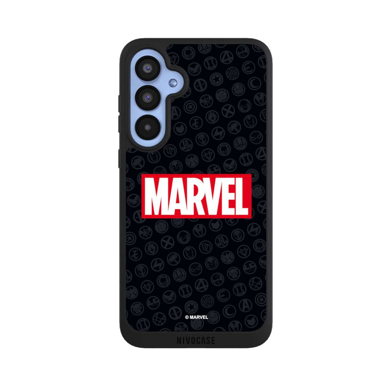 Galaxy A55 5G NIVOpure Marvel Logo Black Red 