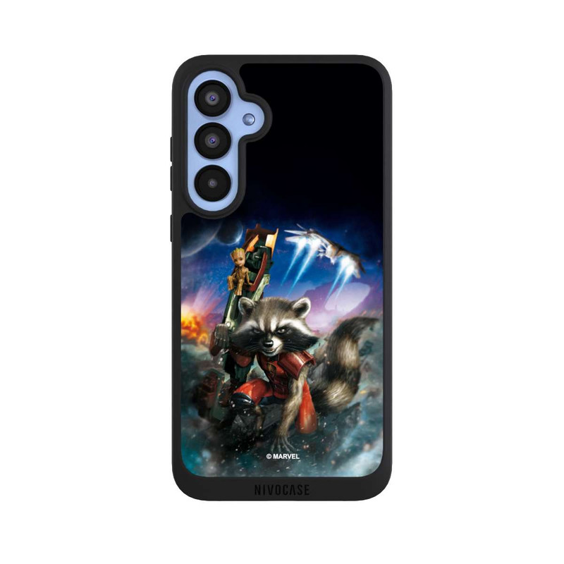 Galaxy A55 5G NIVOpure Rocket & Baby Groot Guardians Of The Galaxy