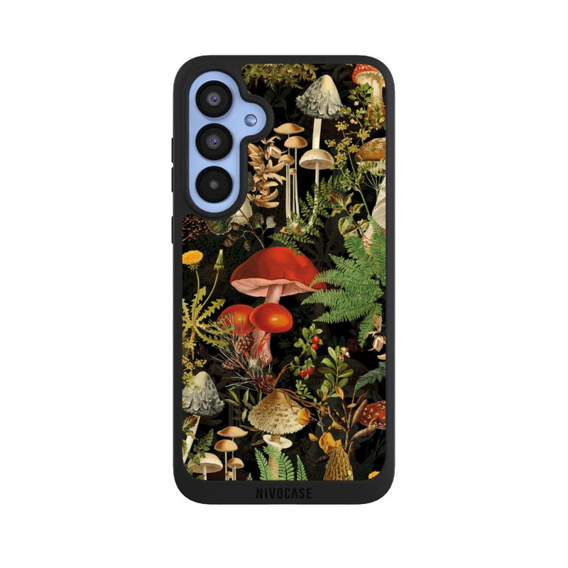 Galaxy A55 5G NIVOpure Différents champignons dans la forêt
