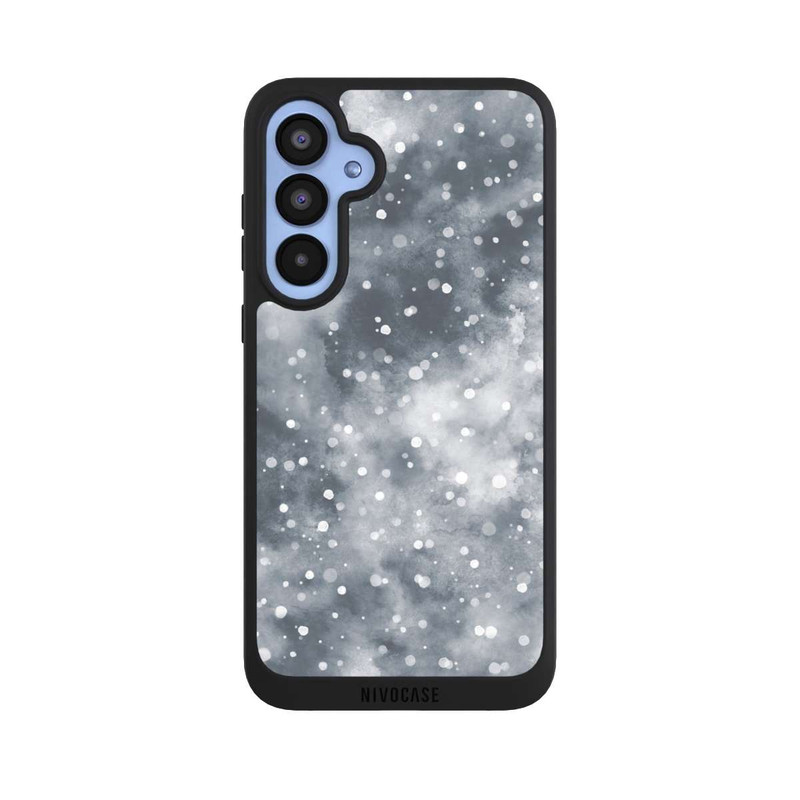 Galaxy A55 5G NIVOpure Abstrakter Winterschneehimmel