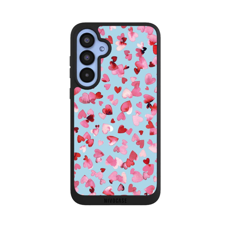 Galaxy A55 5G NIVOpure Valentines Love Hearts Pink Blue