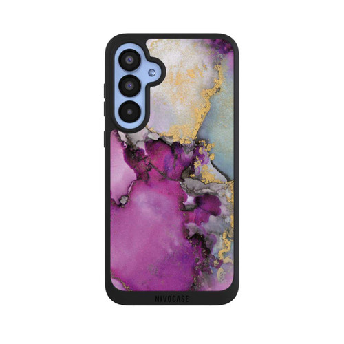 Samsung Galaxy A55 5G NIVOpure Alcohol Ink Art Pink