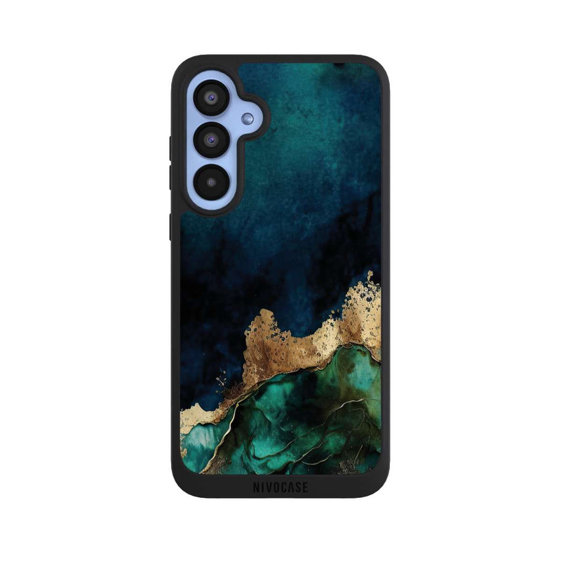 Galaxy A55 5G NIVOpure Petrolblau mit Gold