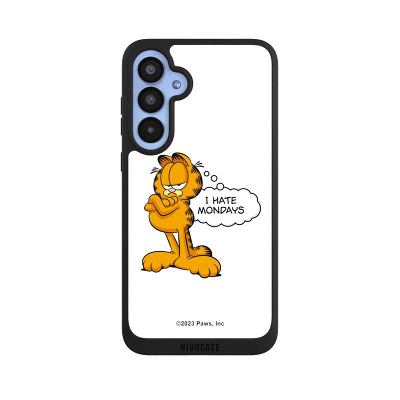 Galaxy A55 5G NIVOpure Garfield I Hate Mondays White