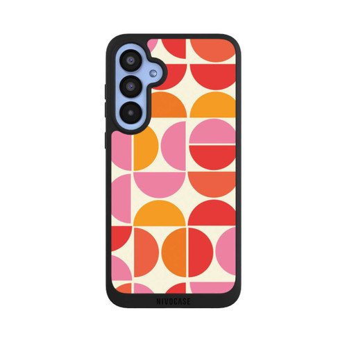 Samsung Galaxy A55 5G NIVOpure Retro Trend Pattern Orange