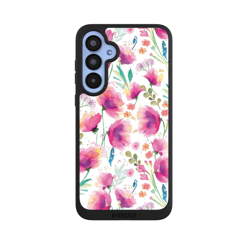 Galaxy A55 5G NIVOpure Coquelicots abstraits aquarelle