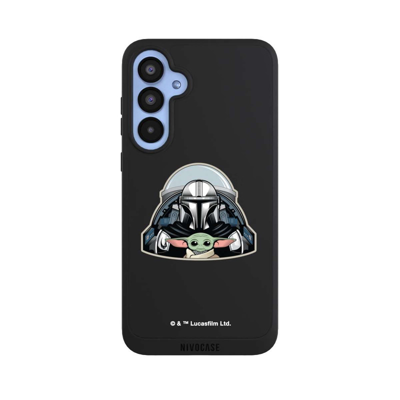 Galaxy A55 5G NIVOpure Mando and Grogu Transparent