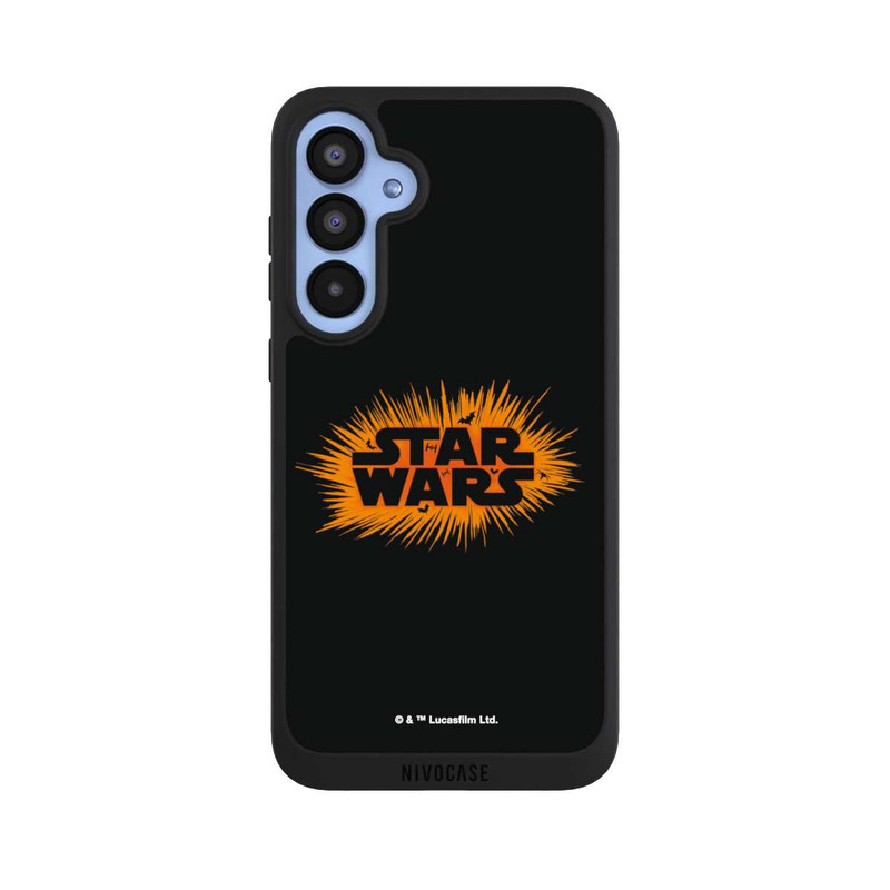 Galaxy A55 5G NIVOpure Star Wars Logo Orange Halloween Explosion