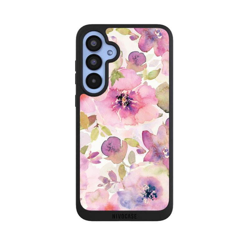 Galaxy A55 5G NIVOpure Tapete mit rosa Blumen