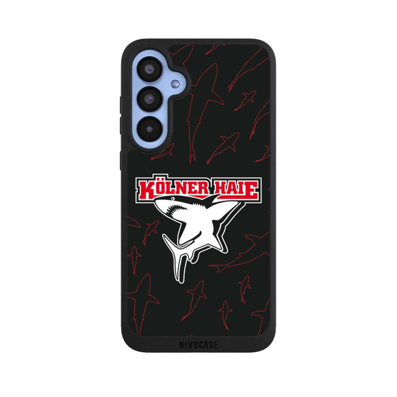 Galaxy A55 5G NIVOpure Haie Muster Rot