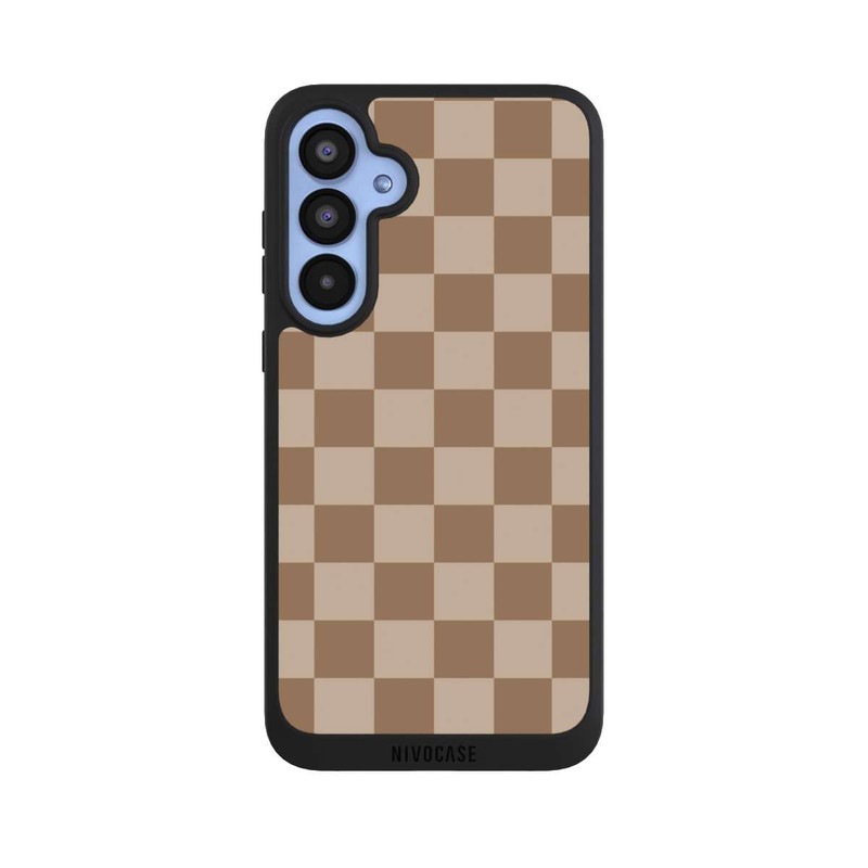 Galaxy A55 5G NIVOpure Braun Karo
