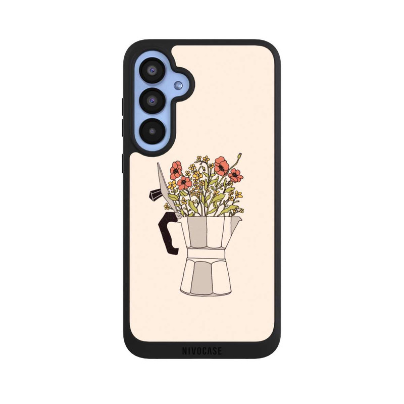 Galaxy A55 5G NIVOpure Moka Blumen