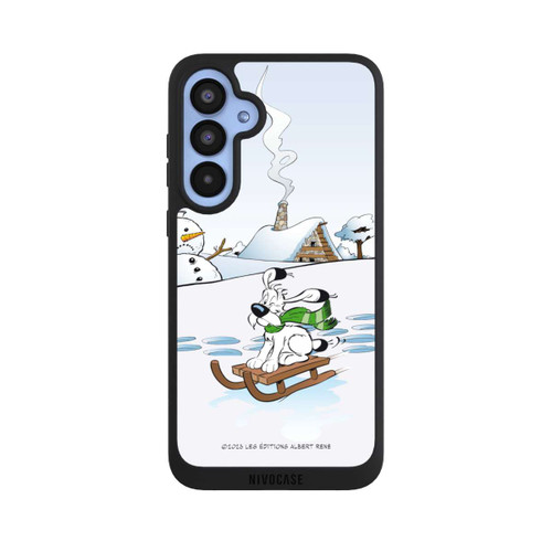 Samsung Galaxy A55 5G NIVOpure Idéfix fait du traîneau