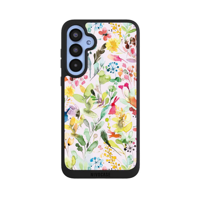 Galaxy A55 5G NIVOpure Wild Flowers Meadow Pink