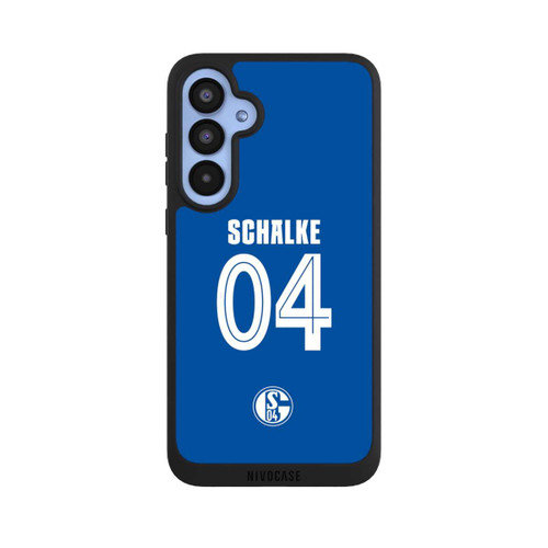 Samsung Galaxy A55 5G NIVOpure Schalke 04 Hellblau