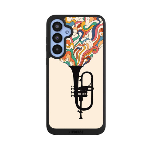 Samsung Galaxy A55 5G NIVOpure Flügelhorn Jazz bunt