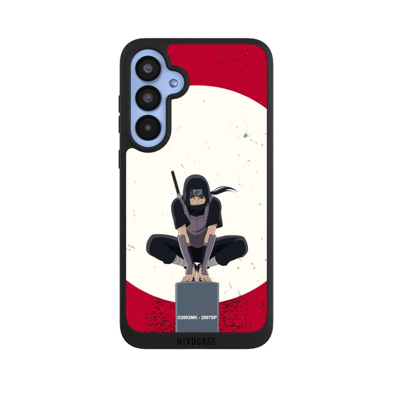 Galaxy A55 5G NIVOpure Itachi Uchiha symbol red background