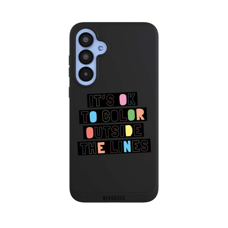 Galaxy A55 5G NIVOpure Color Outside The Line Transparent