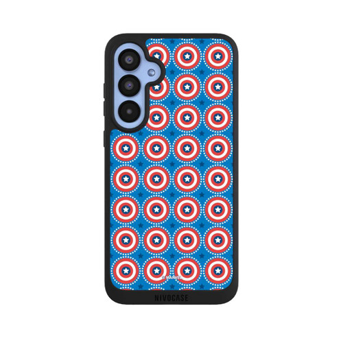 Samsung Galaxy A55 5G NIVOpure Captain American Shield Pattern