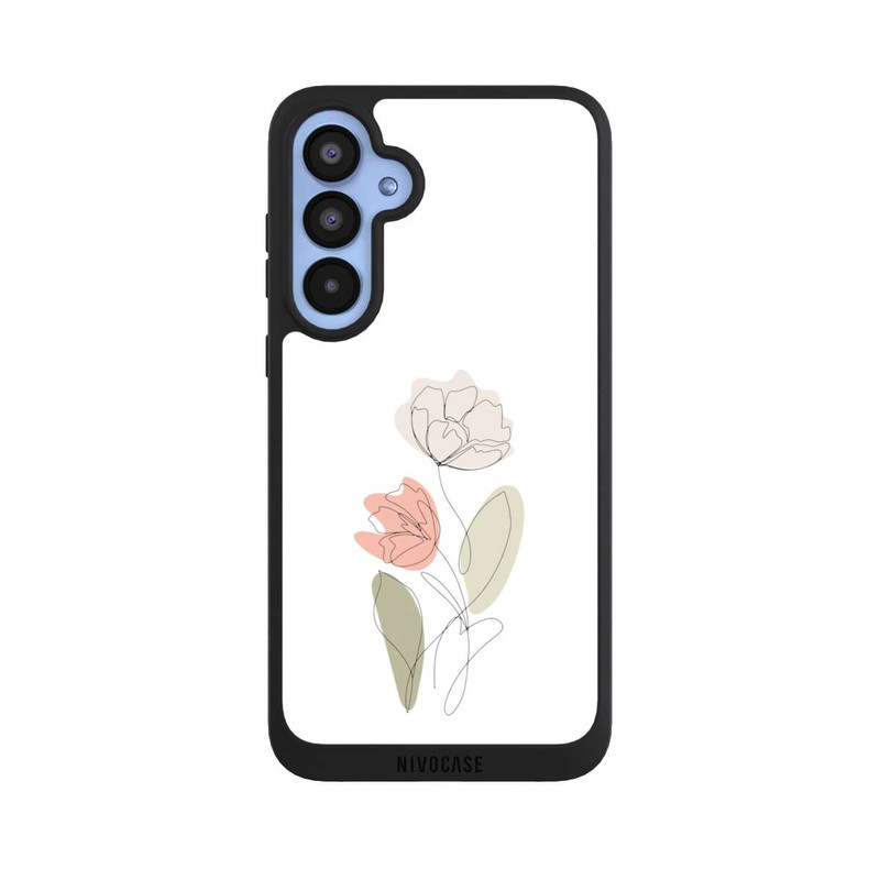 Galaxy A55 5G NIVOpure Blume Line Art Beige