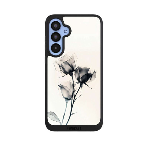 Samsung Galaxy A55 5G NIVOpure Schwarze Blume