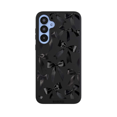 Samsung Galaxy A55 5G NIVOpure Schwarze Satinschleifen