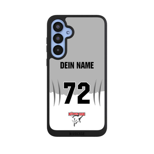 Samsung Galaxy A55 5G NIVOpure Kölner Haie Trikotmotiv Personalisierbar