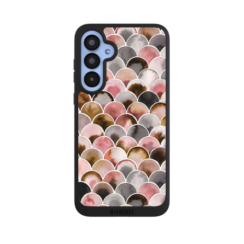 Galaxy A55 5G NIVOpure Japandi Scales Pink Brown