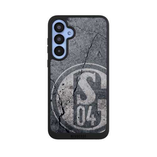 Samsung Galaxy A55 5G NIVOpure Schalke 04 Beton Look