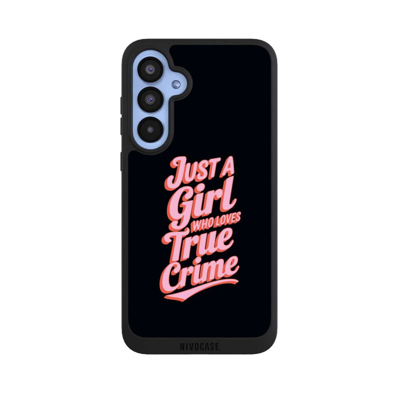Galaxy A55 5G NIVOpure Just a Girl Who Loves True Crime