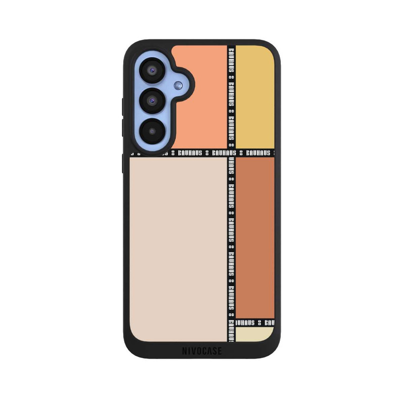 Galaxy A55 5G NIVOpure Bauhaus Squares-Pastel