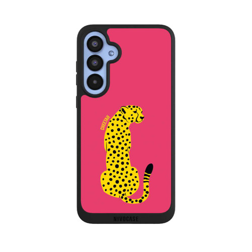 Samsung Galaxy A55 5G NIVOpure Colourful Yellow Cat
