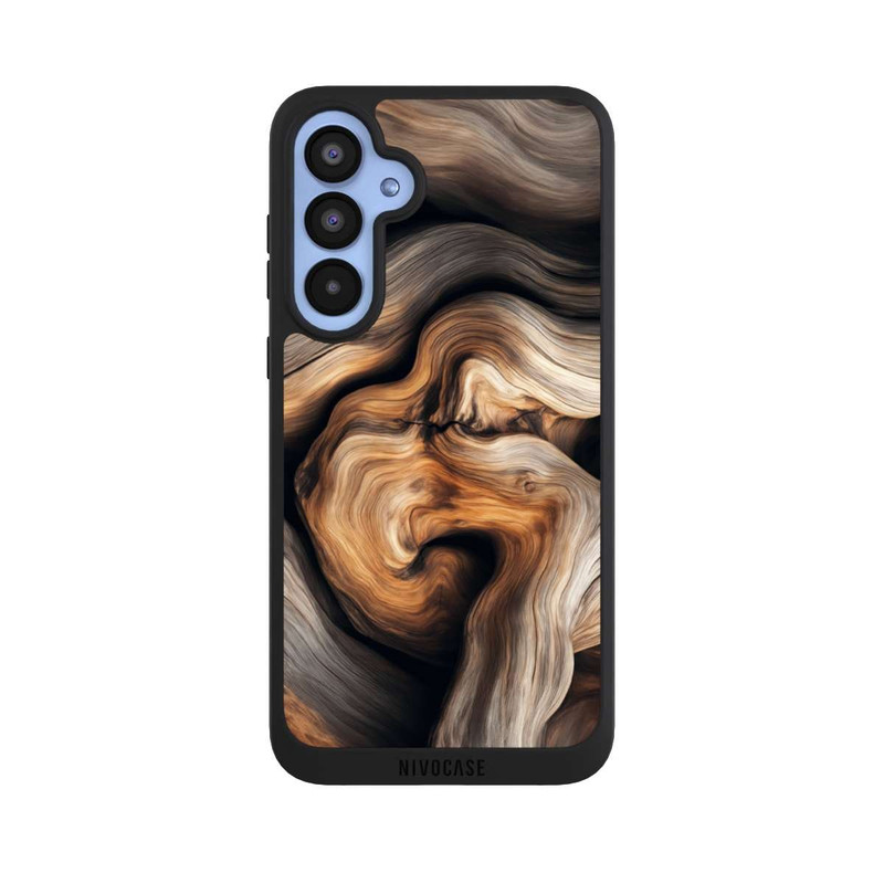 Galaxy A55 5G NIVOpure Rustic Wood with AI