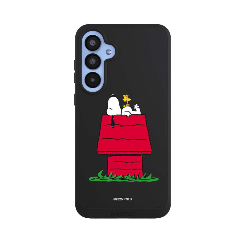 Galaxy A55 5G NIVOpure Snoopy and Woodstock Classic transparent