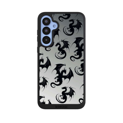 Samsung Galaxy A55 5G NIVOpure Dragon Pattern Grey