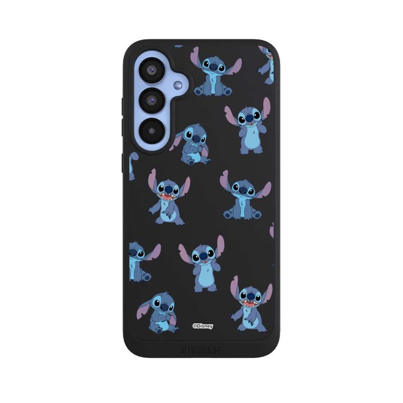 Galaxy A55 5G NIVOpure Stitch Faces Pattern Transparent