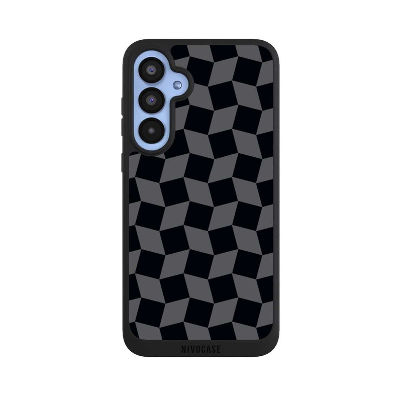 Galaxy A55 5G NIVOpure 3D Würfel-Muster Effektt