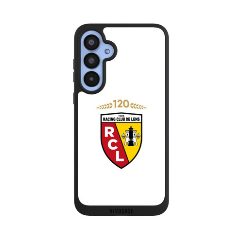 Samsung Galaxy A55 5G NIVOpure RC Lens 120 ans anniversaire blanc