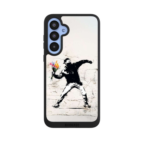 Samsung Galaxy A55 5G NIVOpure Flowers Up Artwork