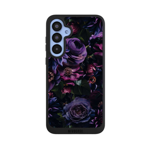 Samsung Galaxy A55 5G NIVOpure Dunkle Lila Blüten 