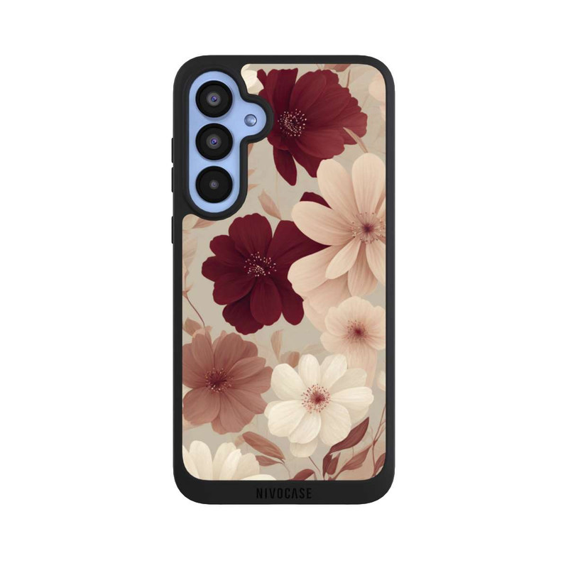 Galaxy A55 5G NIVOpure Romantic Flowers Beige with AI