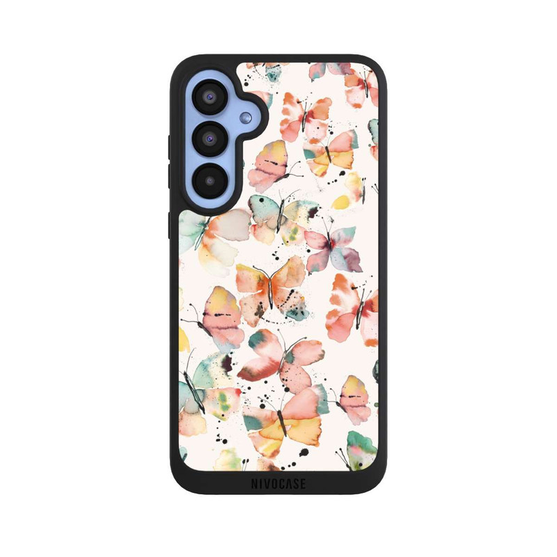 Galaxy A55 5G NIVOpure Butterflies Watercolor Pattern