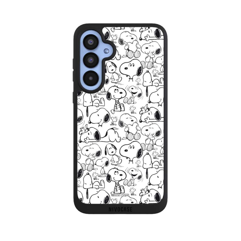 Galaxy A55 5G NIVOpure Classic Snoopy Pattern White