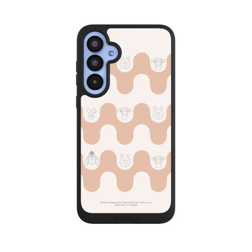 Samsung Galaxy A55 5G NIVOpure Winnie the Pooh and Friends Boho Waves Pattern