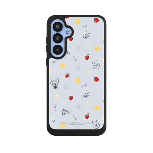Samsung Galaxy A55 5G NIVOpure Winnie the Pooh and Friends Strawberry Pattern Blue