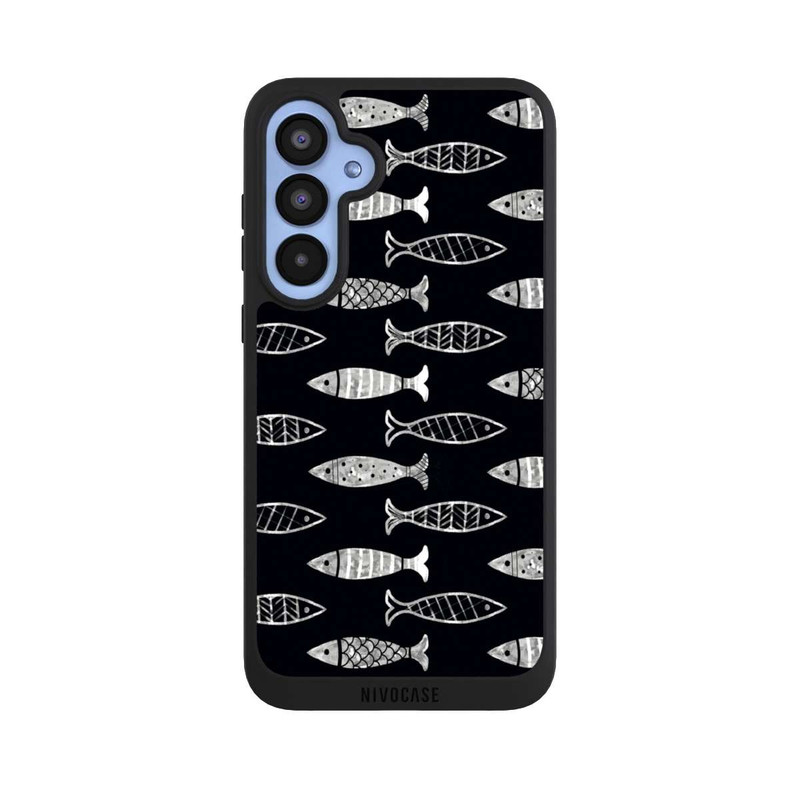 Galaxy A55 5G NIVOpure Black Fishy Theme