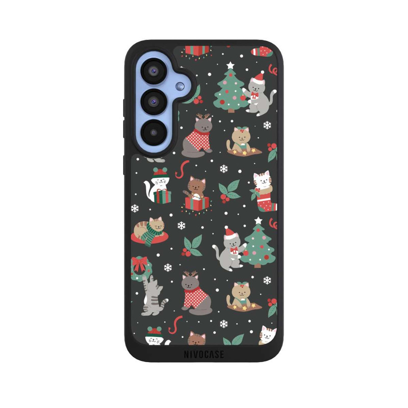 Galaxy A55 5G NIVOpure Weihnachtliche Kätzchen