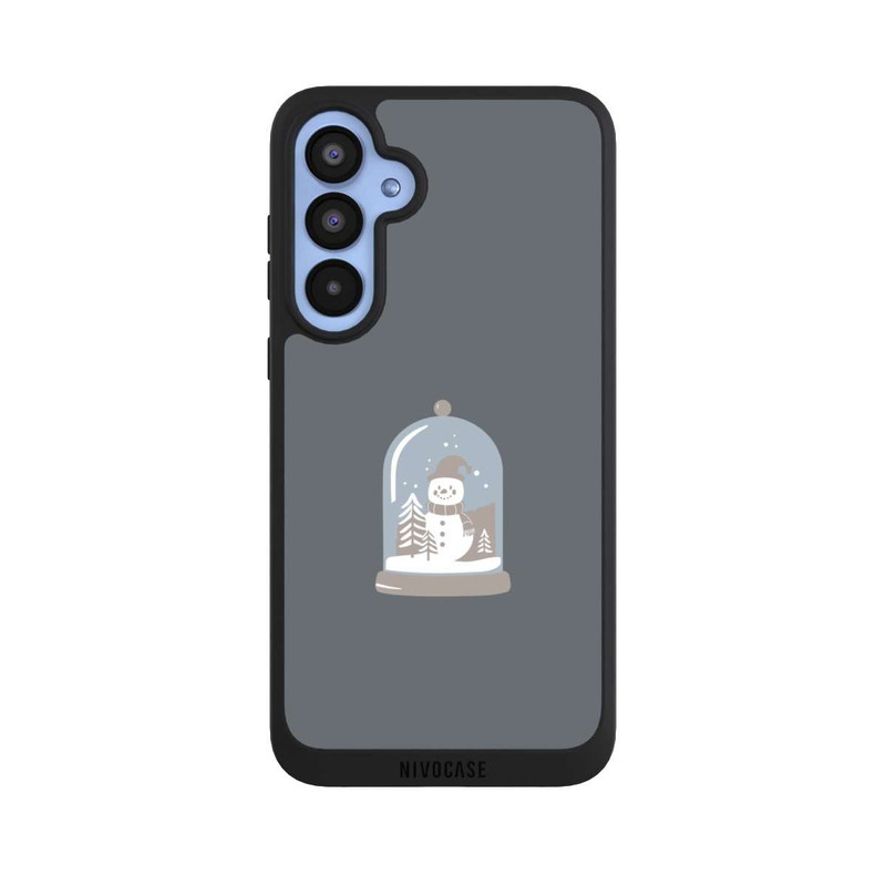 Galaxy A55 5G NIVOpure Minimalist Snow Globe with Snowman