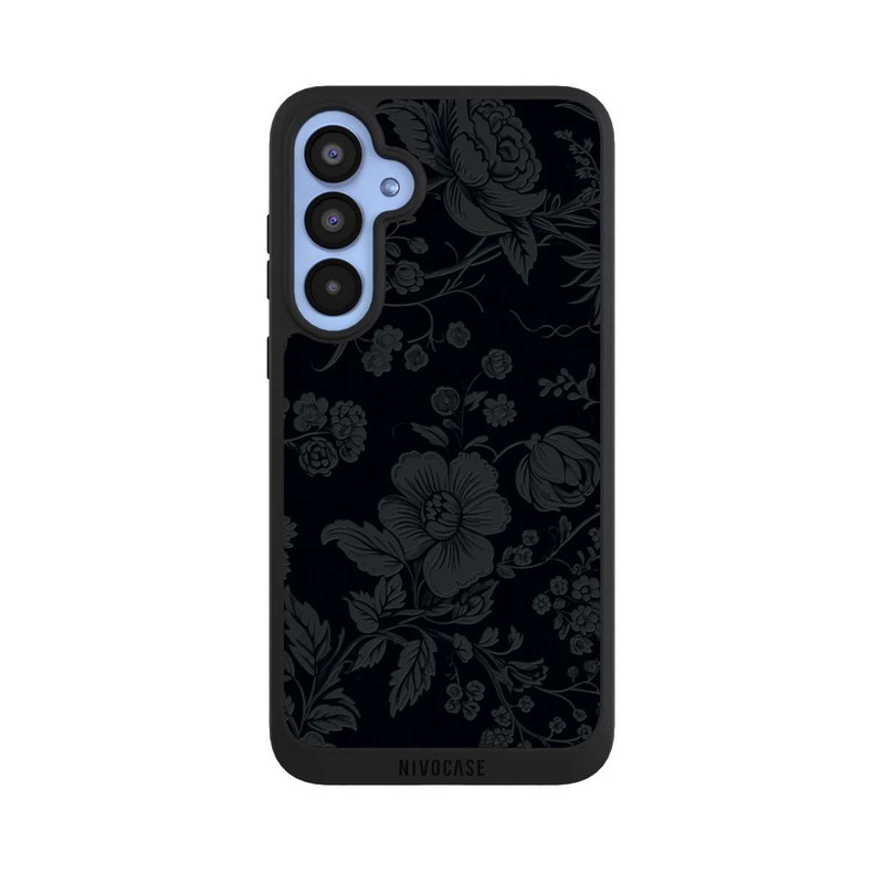 Galaxy A55 5G NIVOpure Dunkle Blumen Vintageoptik