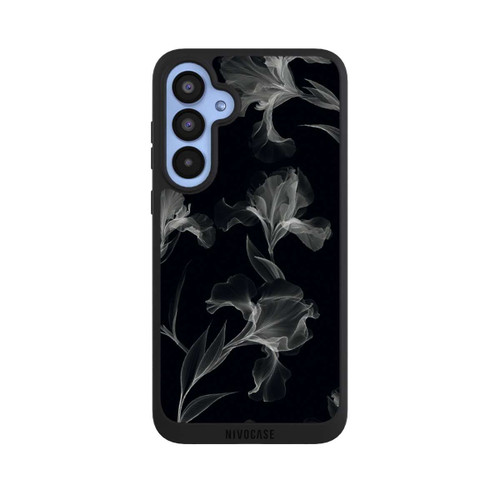 Samsung Galaxy A55 5G NIVOpure Black and White Photocopy x Ray of Flowers